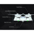 2 in 1 Flying Car 6-Axis Gyro RC Quadcopter Flying Car with 2MP Camera